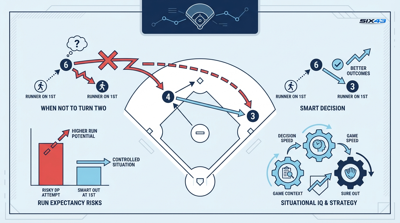 When NOT to Turn Two: Smart Double-Play Decisions in Youth Baseball (Coach Guide)